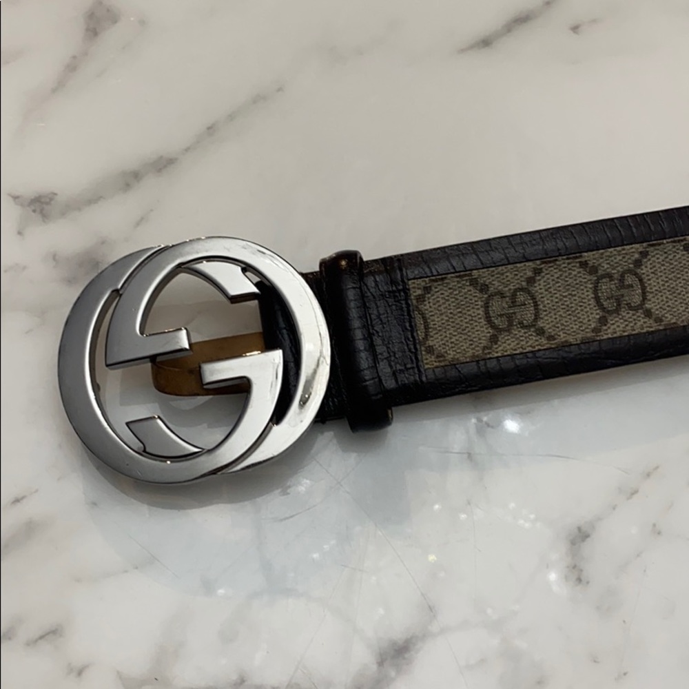 Vintage Gucci Belt guccisima print